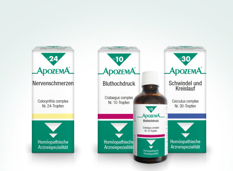 Homöopathische Arzneimittel von APOZEMA®